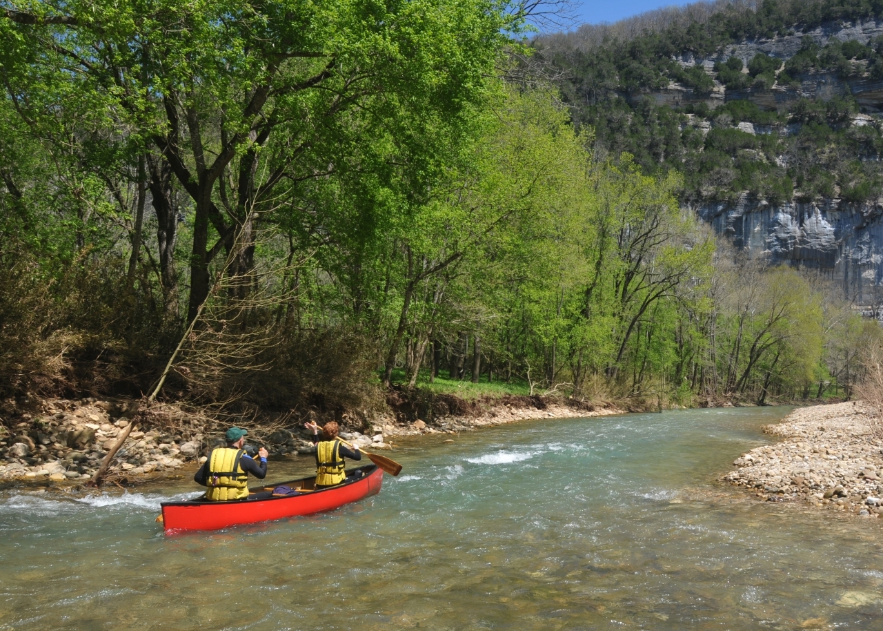 Canoe on the Buffalo River